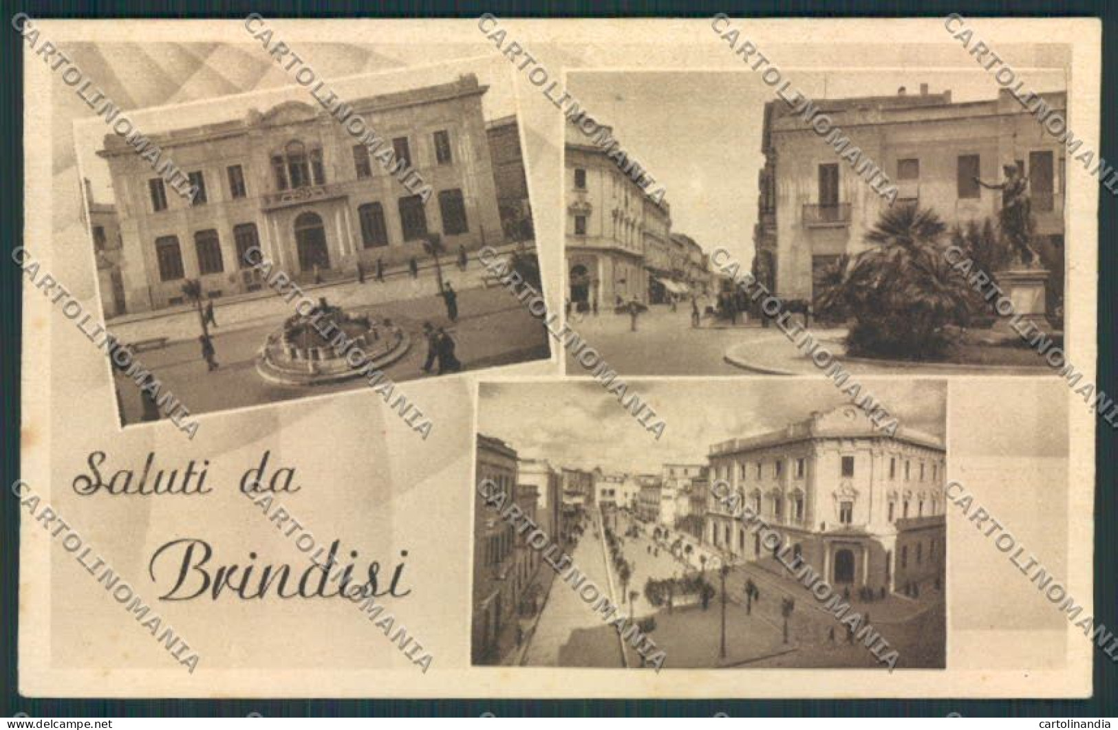 Brindisi Città Saluti Da Cartolina MV5200 - Brindisi