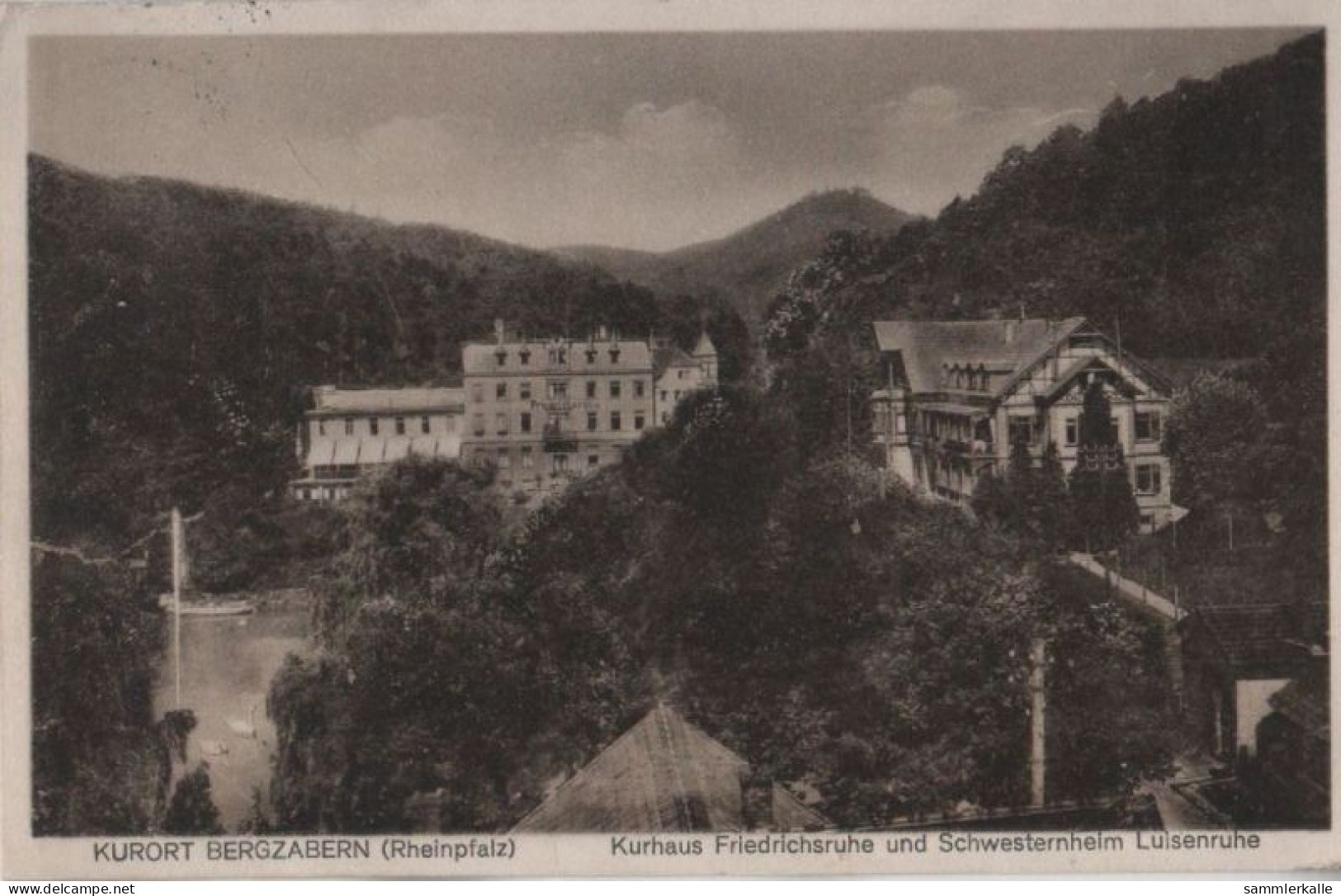 46277 - Bad Bergzabern - Kurhaus Friedrichsruhe - 1930 - Bad Bergzabern