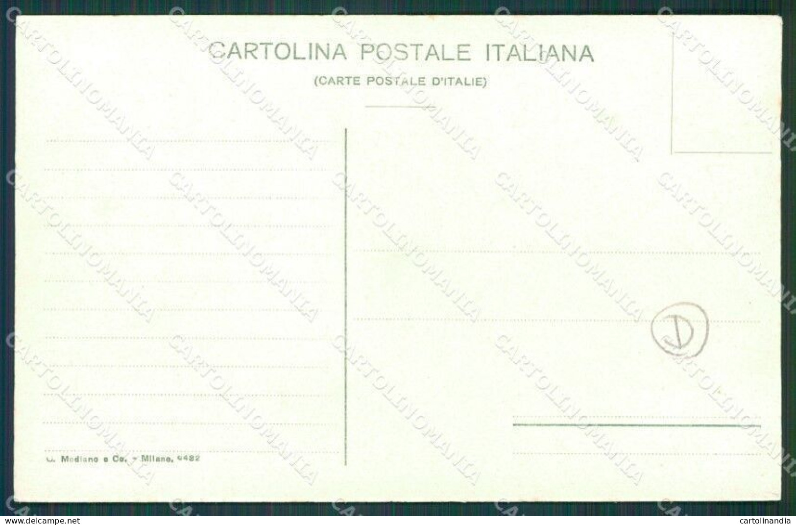 Vibo Valentia Triparni Terremoto Delle Calabrie Cartolina QZ4193 - Vibo Valentia