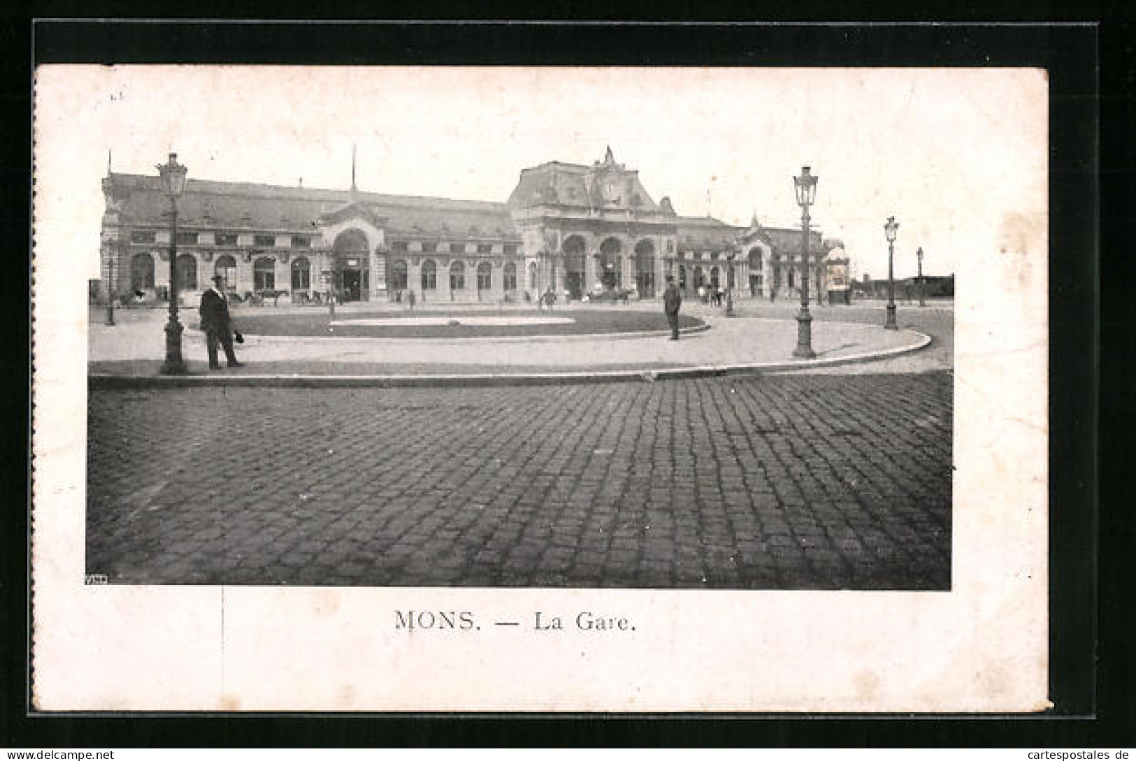 AK Mons, La Gare  - Mons
