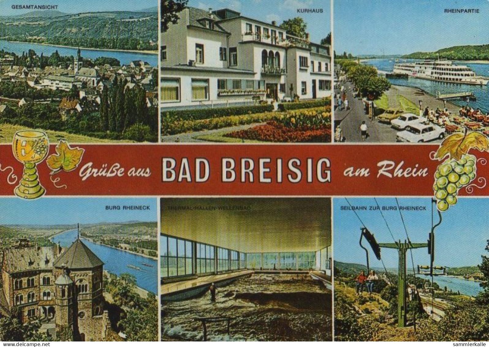 34774 - Bad Breisig - U.a. Thermal-Hallen-Wellenbad - 1974 - Bad Breisig