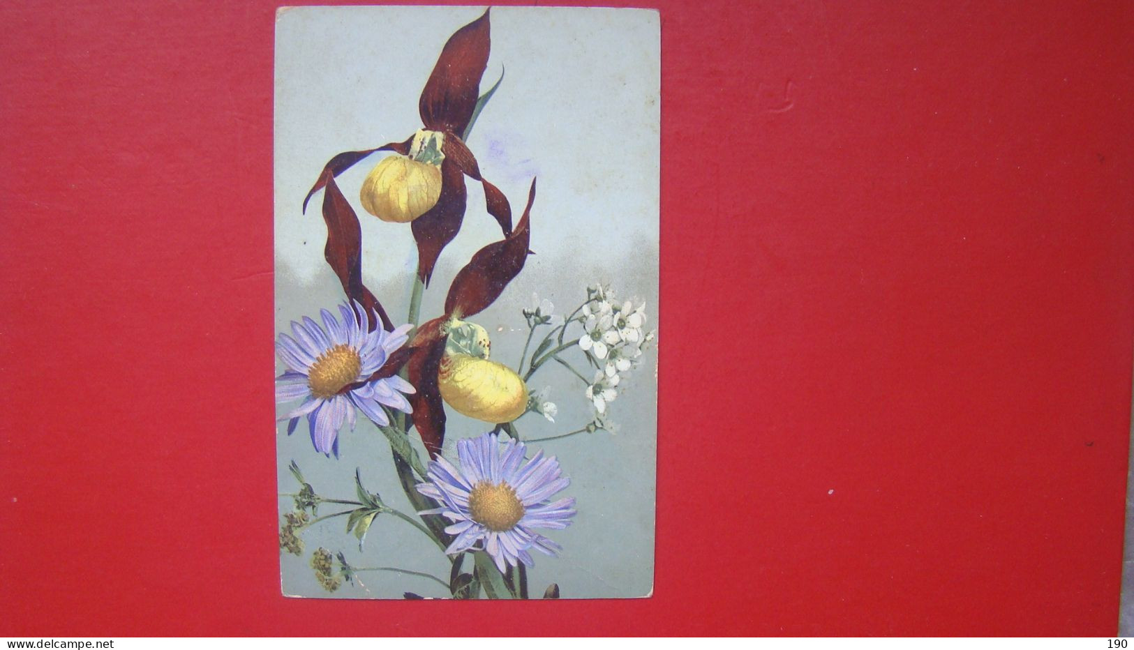 Postmark Kostanjevica Na Krki.Flowers. - Slowenien