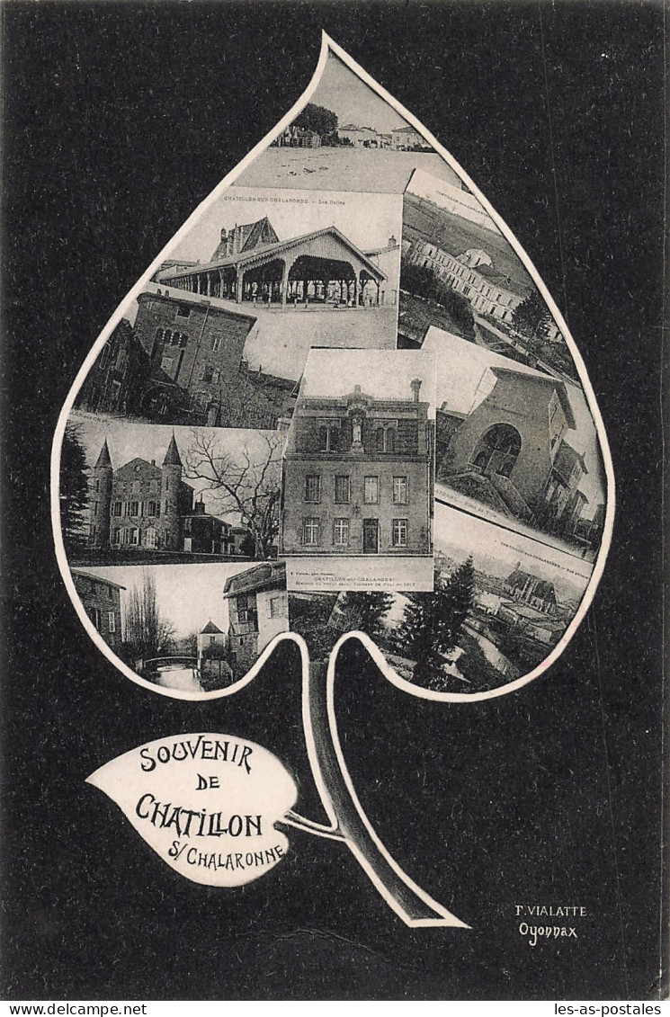 1 CHATILLON SUR CHALARONNE - Châtillon-sur-Chalaronne