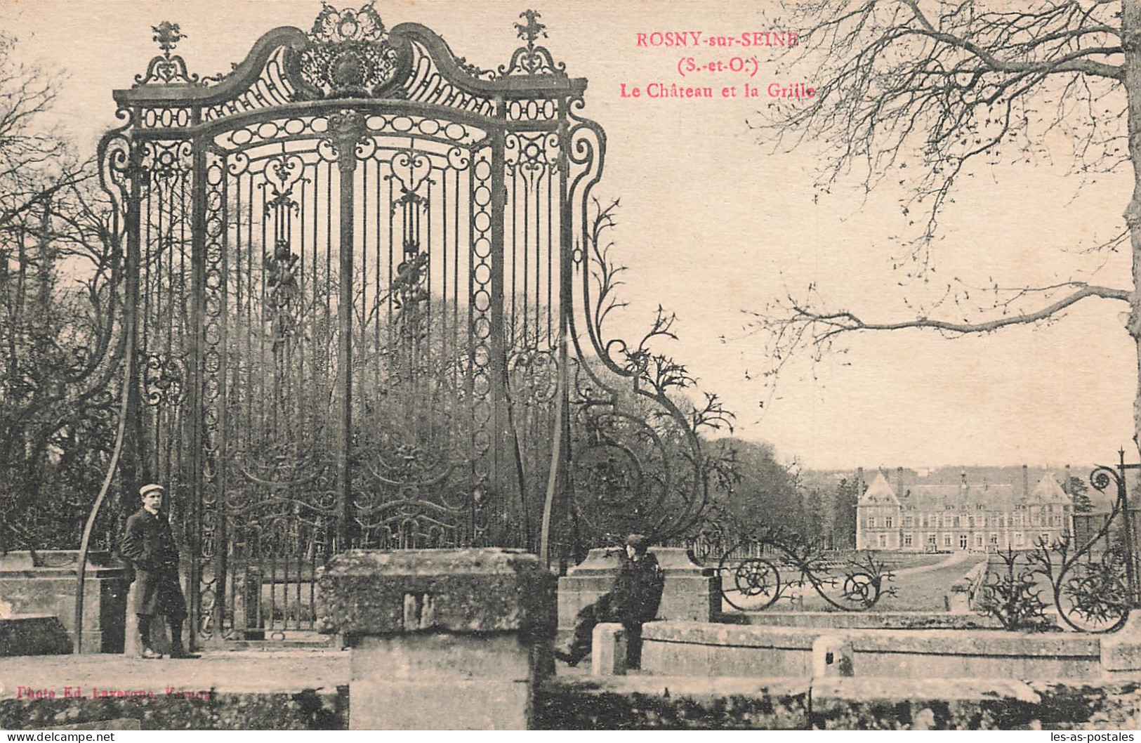 78 ROSNY SUR SEINE LE CHÂTEAU - Rosny Sur Seine