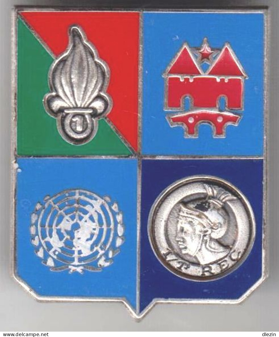 1° REC/ 1° Esc/ BATINF 2/ Sarajevo. 1° Régiment Etranger De Cavalerie/ 1° Escadron/ BATINF 2. Fia. - Armée De Terre