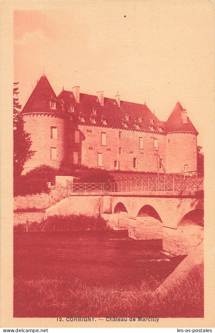 58 CORBIGNY CHÂTEAU DE MARCILLY - Corbigny