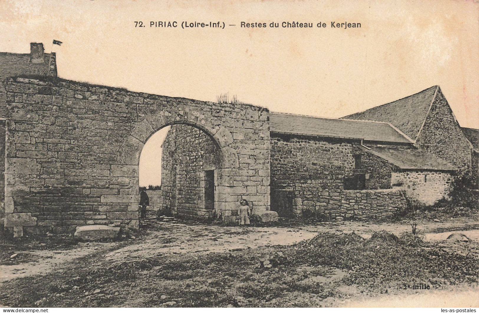 44 PIRIAC CHÂTEAU DE KERJEAN - Piriac Sur Mer