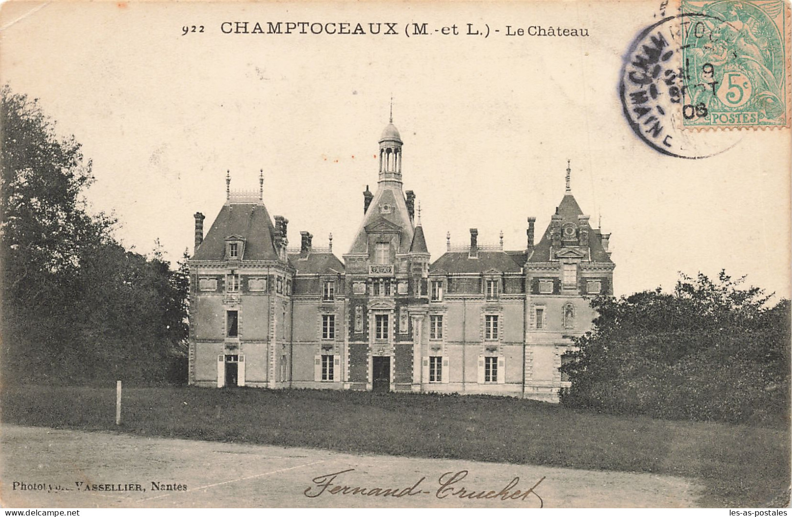 49 CHAMPTOCEAUX LE CHÂTEAU - Champtoceaux