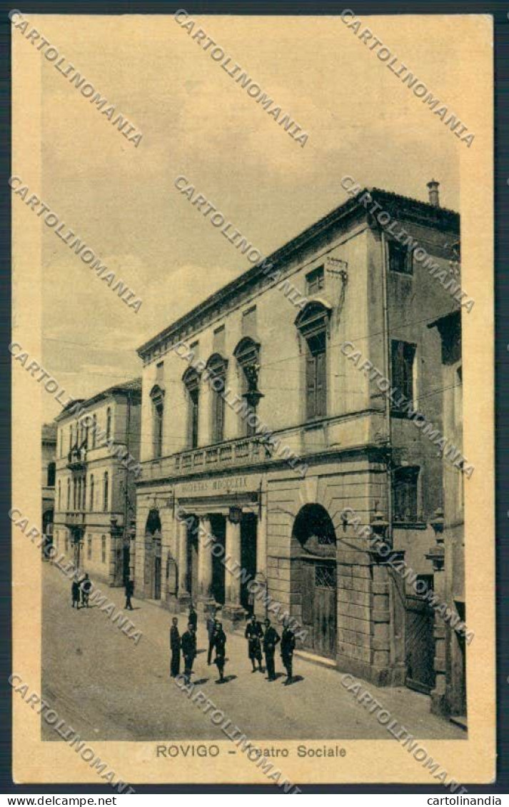 Rovigo Città Cartolina MV4811 - Rovigo