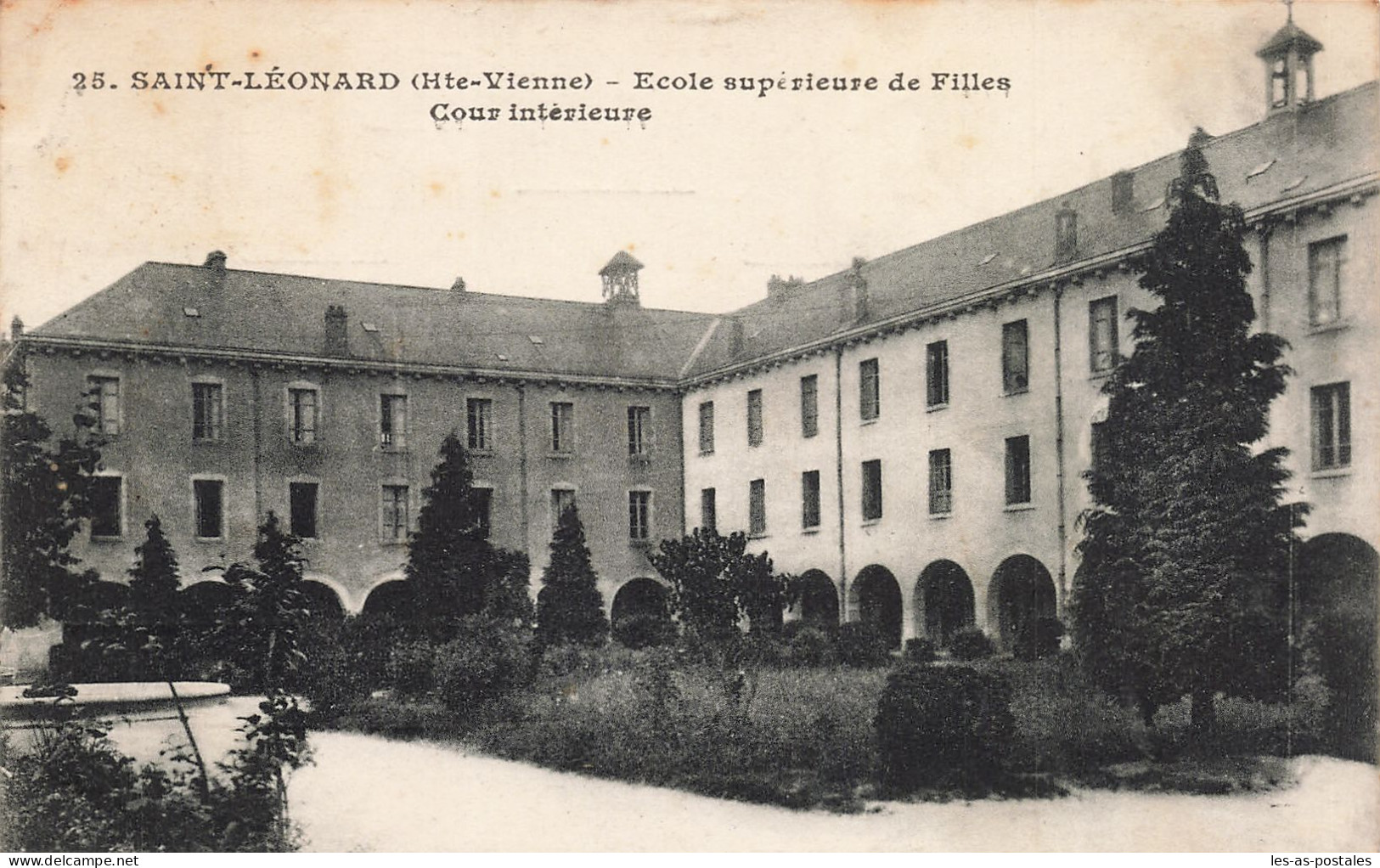 87 SAINT LEONARD L ECOLE DES FILLES - Saint Leonard De Noblat