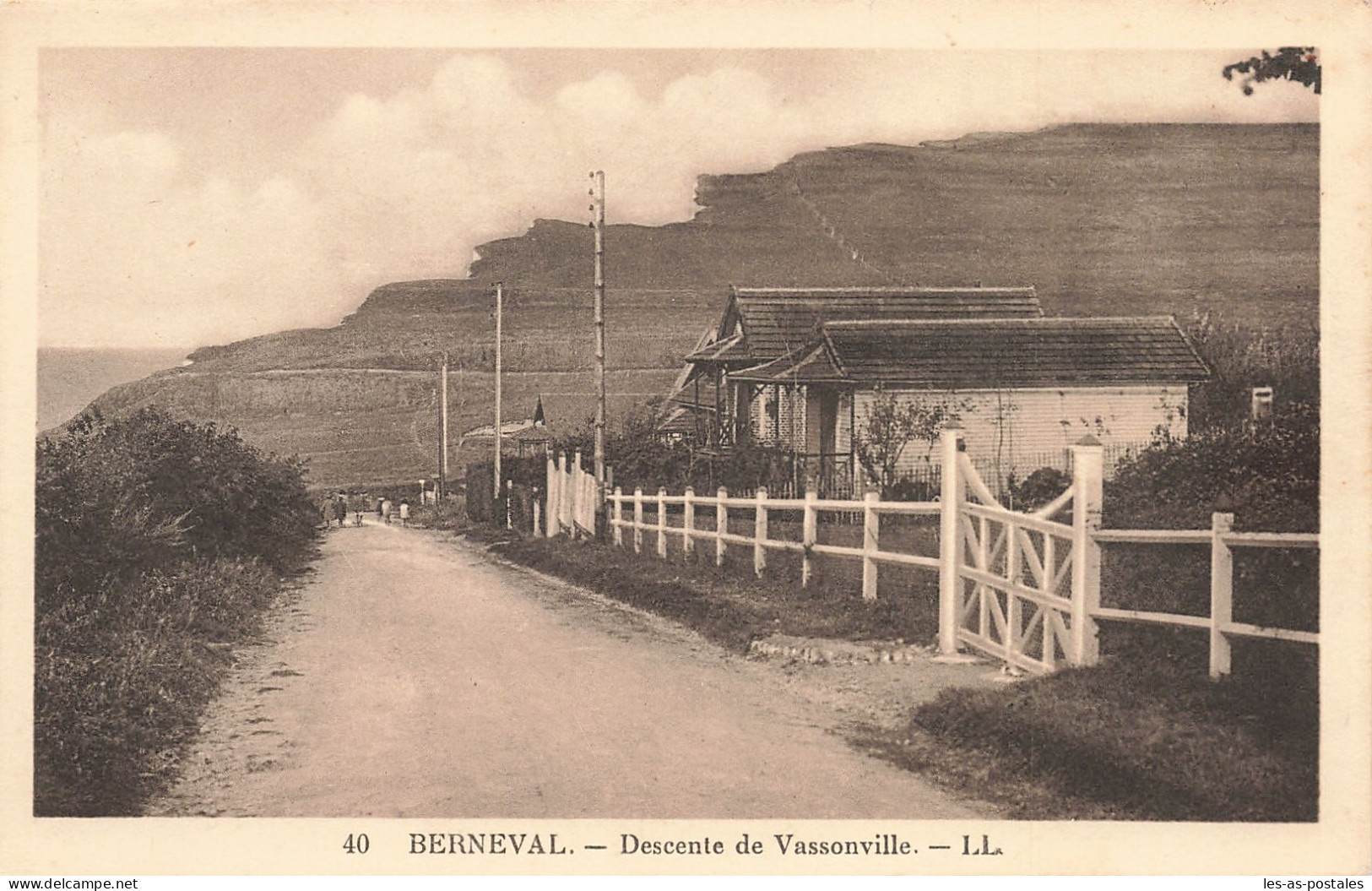 76 BERNEVAL DESCENTE DE VASSONVILLE - Berneval