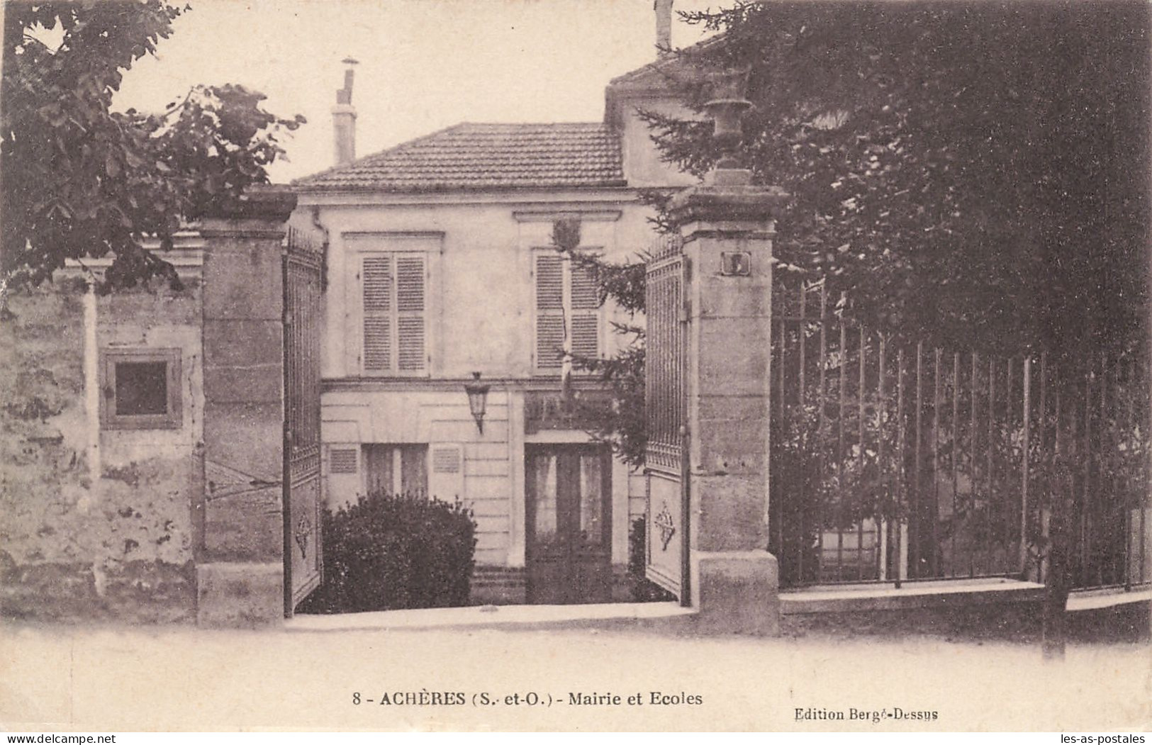 78 ACHERES MAIRIE ET ECOLES - Acheres