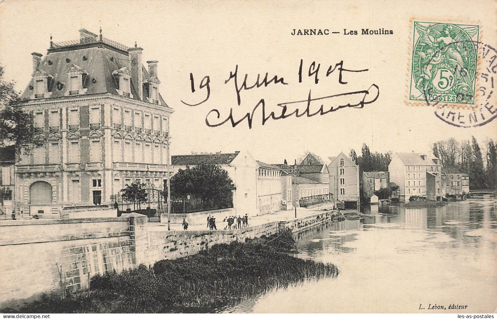 16 JARNAC LES MOULINS - Jarnac