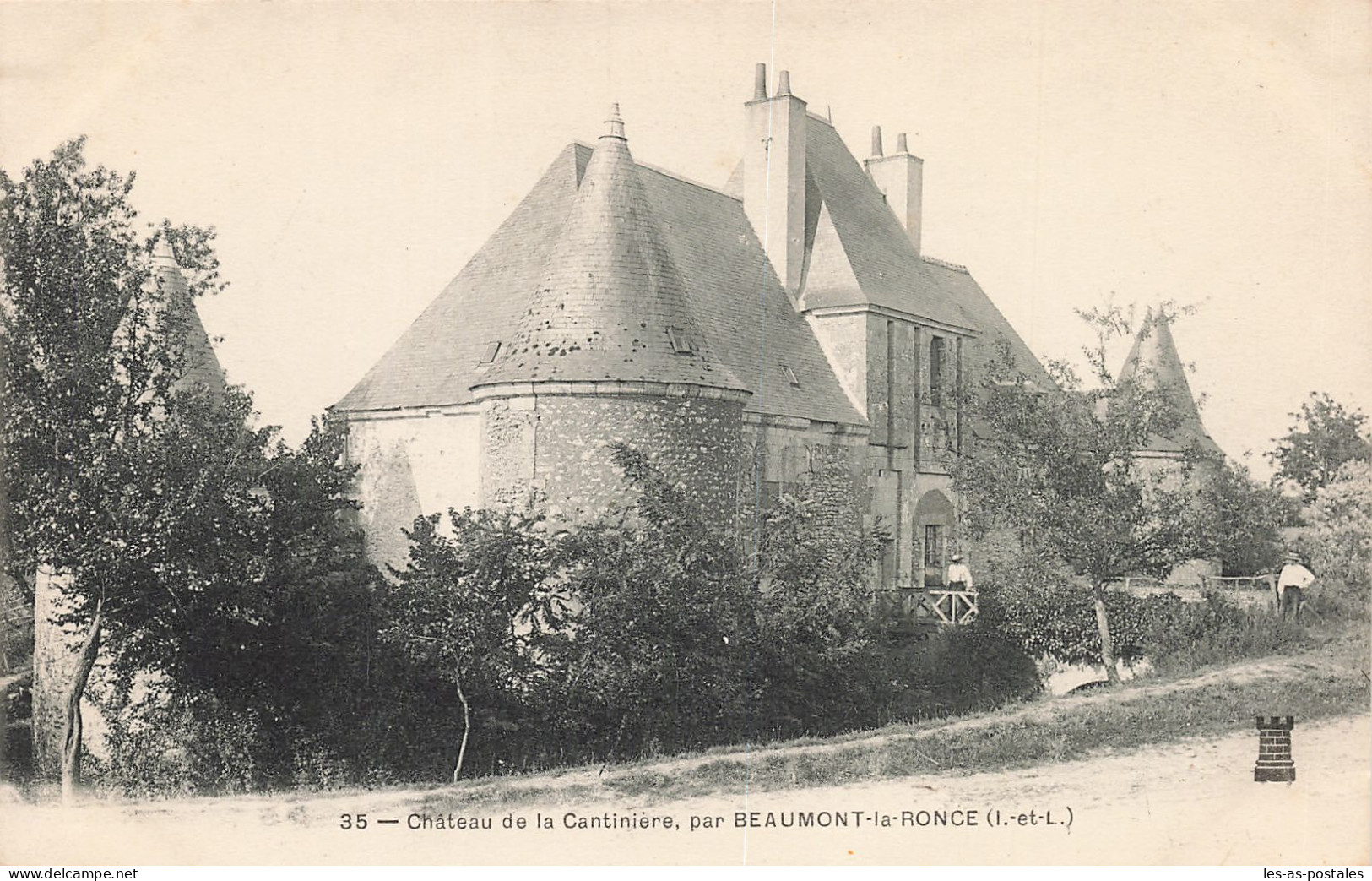 37 BEAUMONT LA RONCE LE CHÂTEAU DE LA CANTINIERE - Beaumont-la-Ronce
