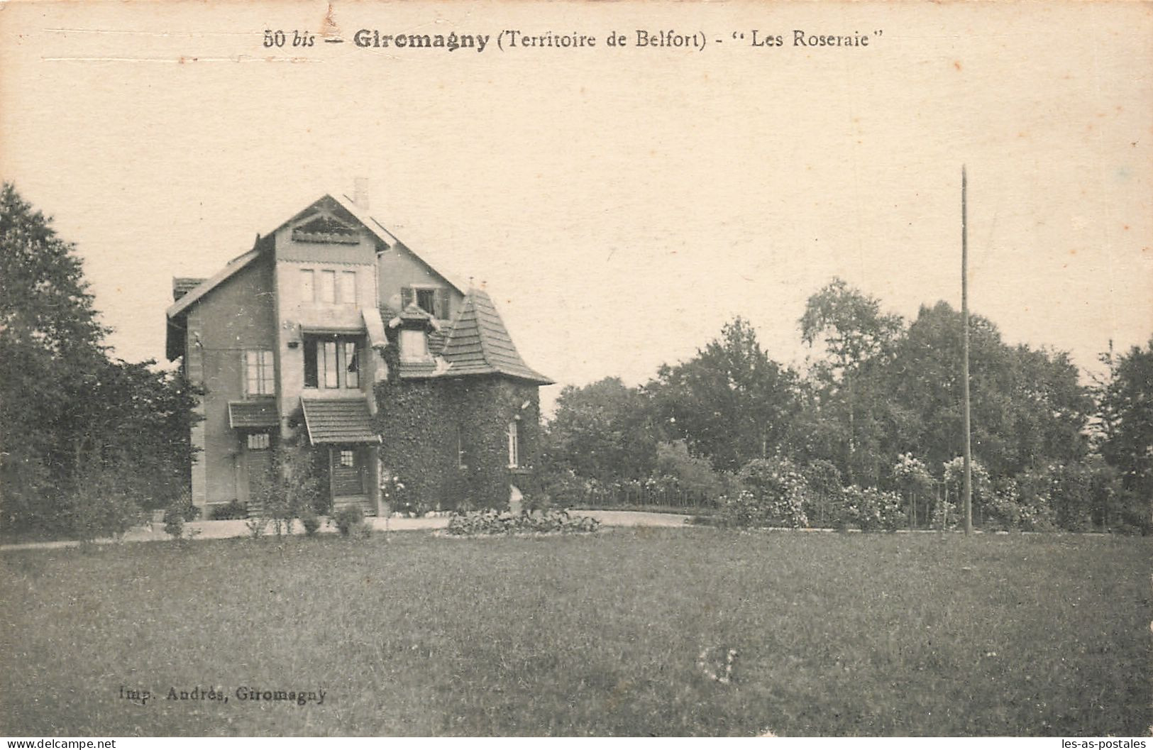90 GIROMAGNY LES ROSERAIE - Giromagny