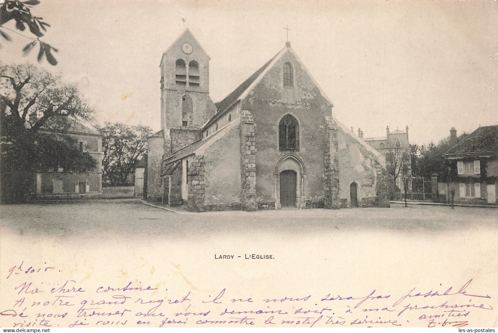 91 LARDY L EGLISE - Lardy