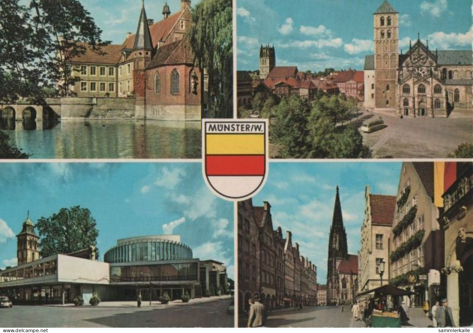 76045 - Münster - 4 Teilbilder - Ca. 1975 - Muenster