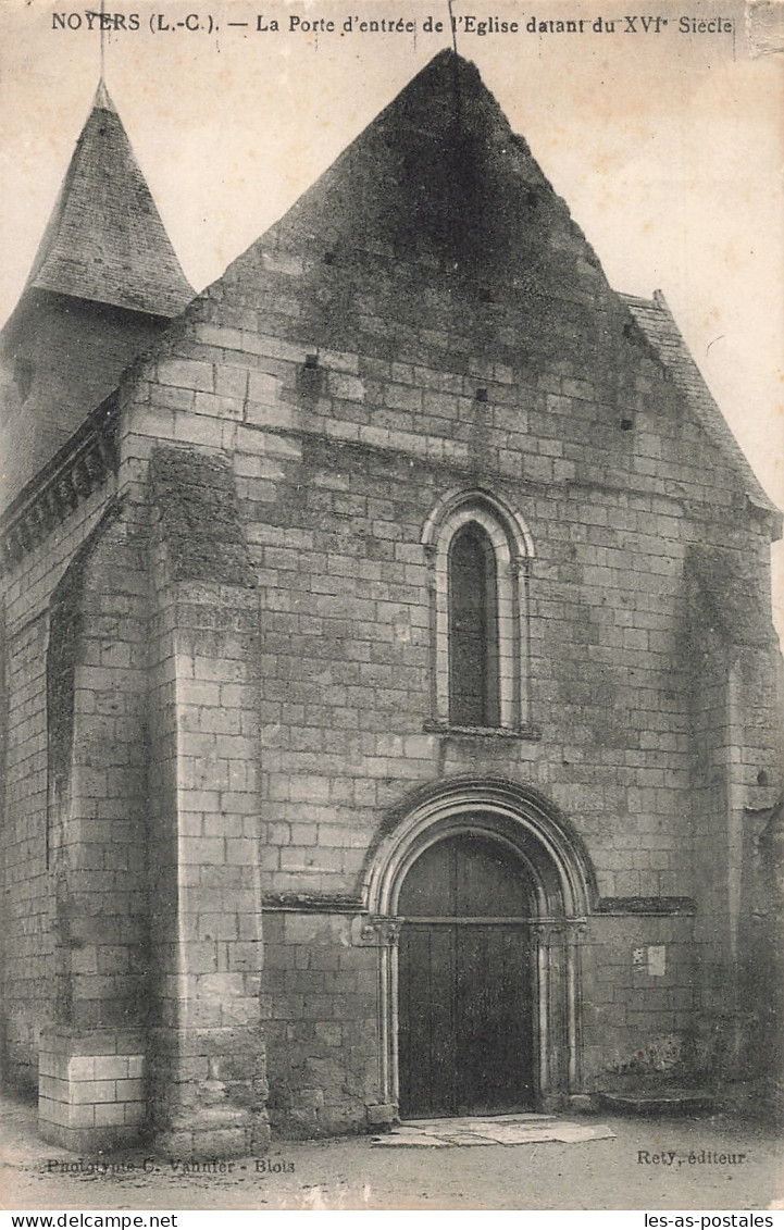 41 NOYERS L EGLISE - Noyers Sur Cher