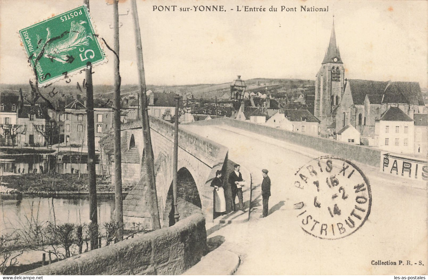 89 PONT SUR YONNE LE PONT NATIONAL - Pont Sur Yonne