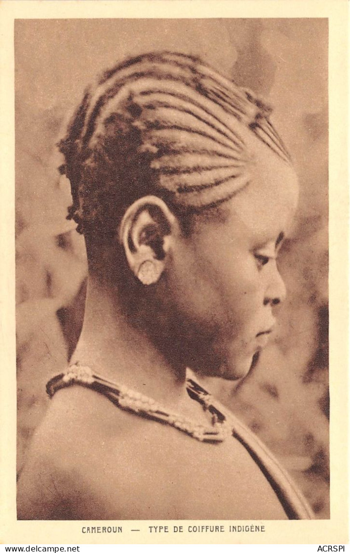 CAMEROUN Type De Coiffure Indigene 15(scan Recto-verso) MA515 - Cameroun