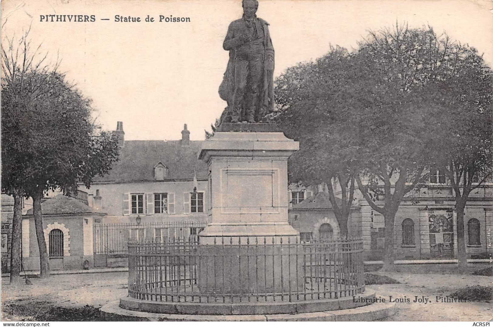 PITHIVIERS Statue De Poisson 15(scan Recto-verso) MA511 - Pithiviers