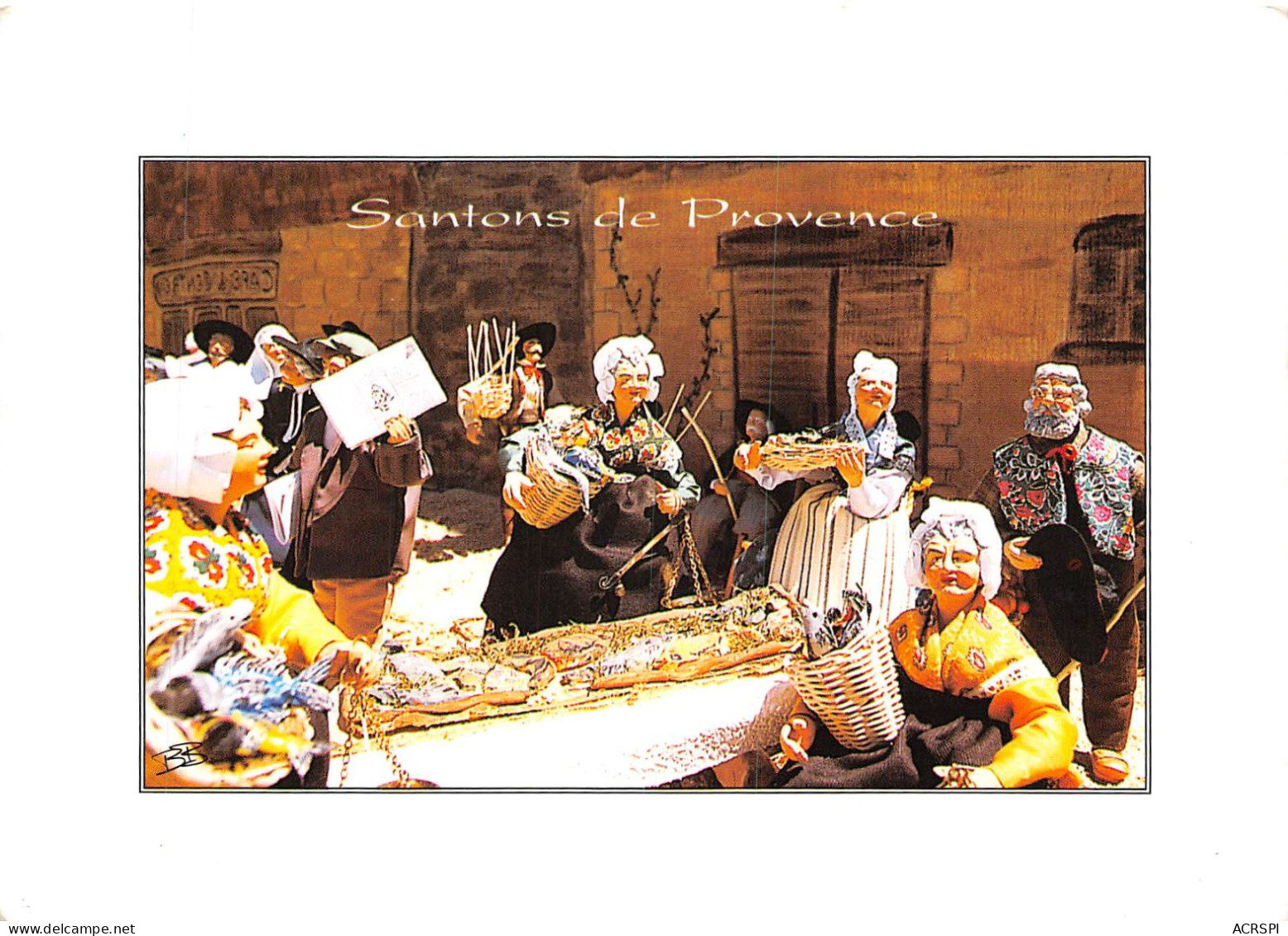Collection Santons De Provence 9(scan Recto-verso) MA501 - Pessac