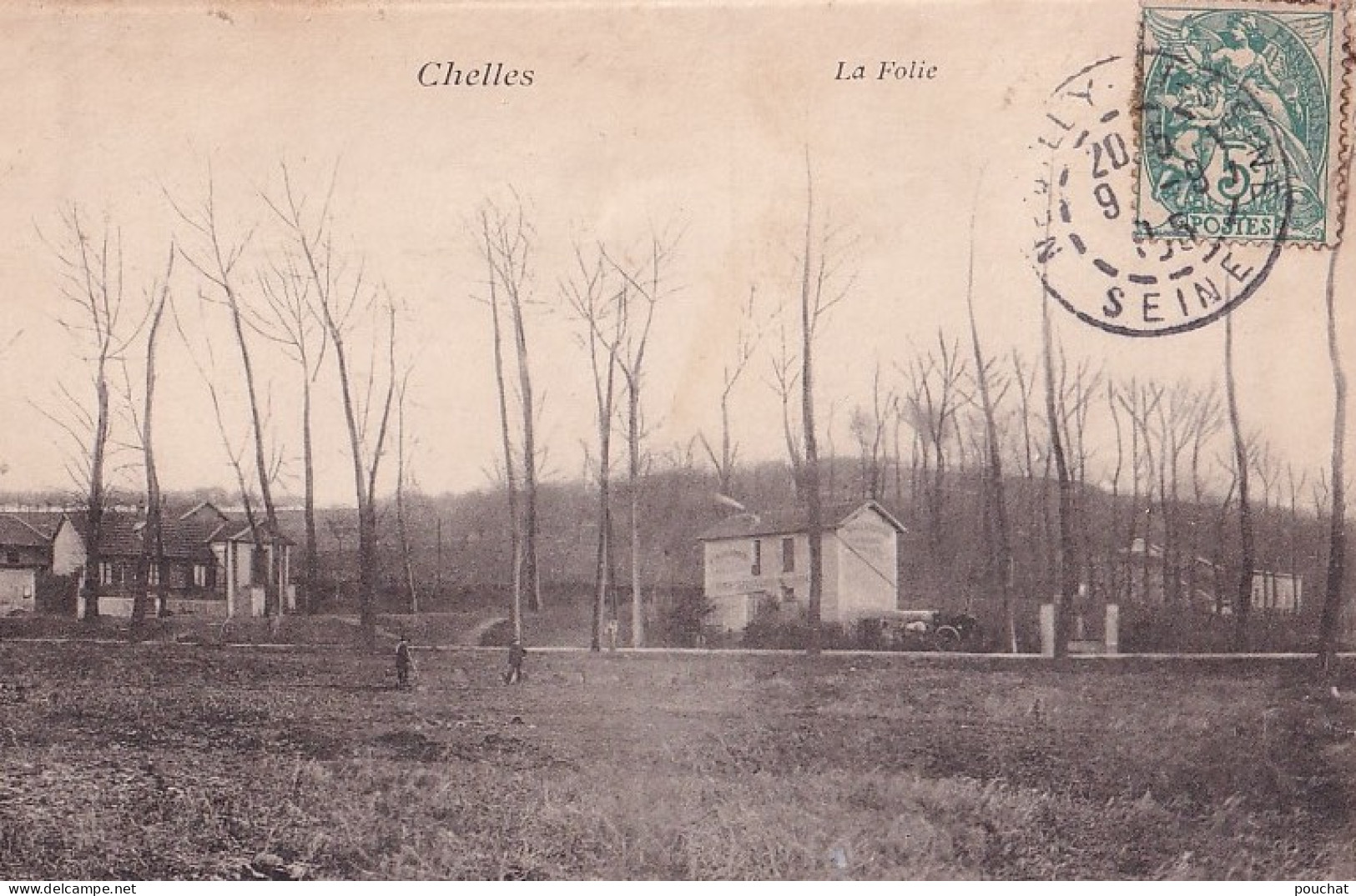 R6-77) CHELLES -  LA FOLIE - EN  1906 - Chelles