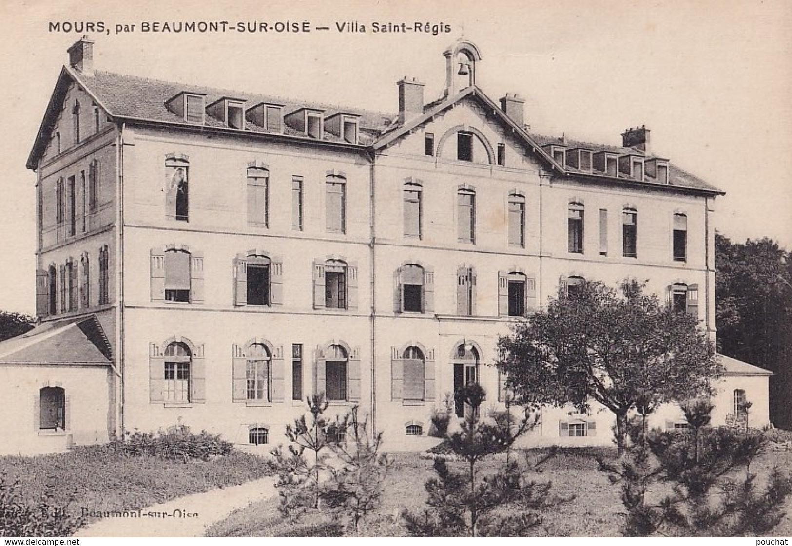 R7-95) MOURS , PAR BEAUMONT SUR OISE - VILLA  SAINT REGIS - ( 2 SCANS ) - Mours