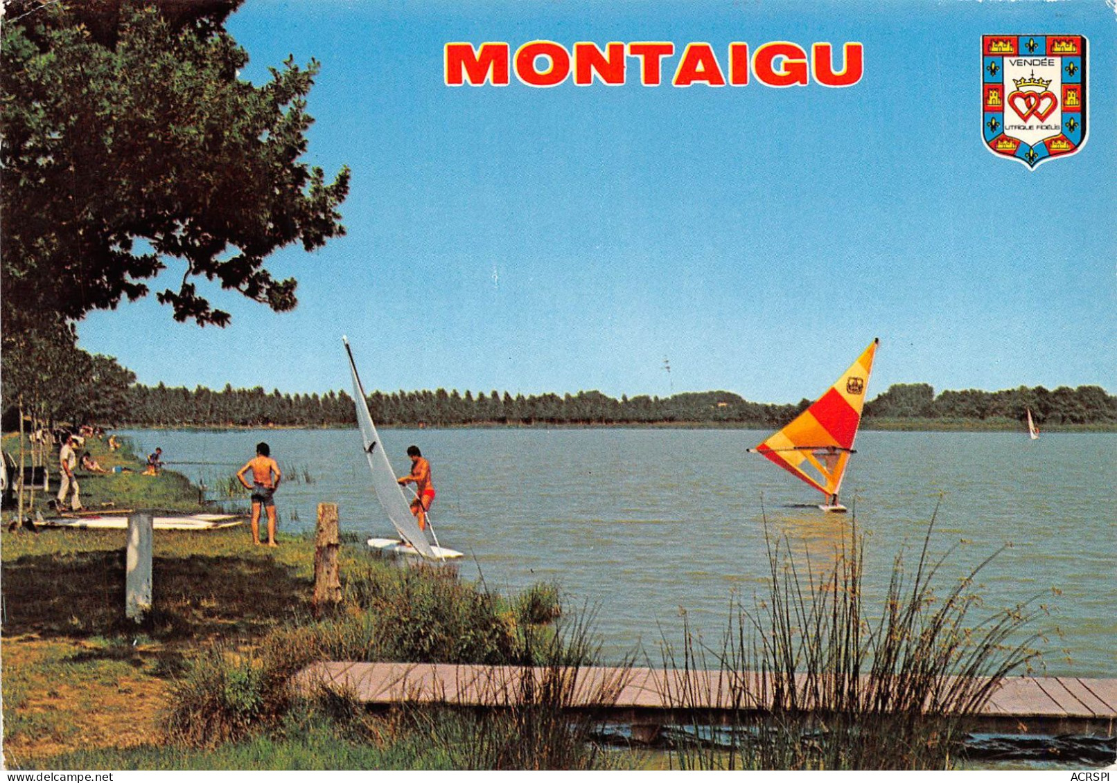 MONTAIGU Le Lac De La Chausseliere 21(scan Recto-verso) MA561 - Montaigu
