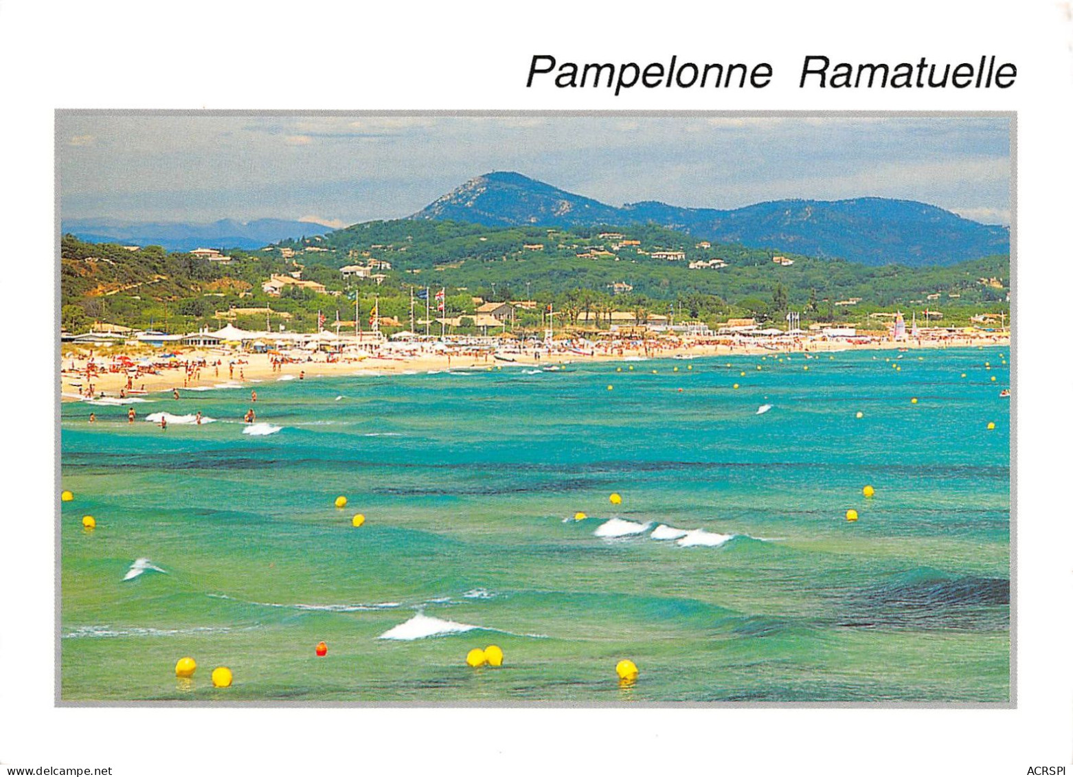 PAMPELONNE RAMATUELLE Plage De Pampelonne 28(scan Recto-verso) MA558 - Ramatuelle