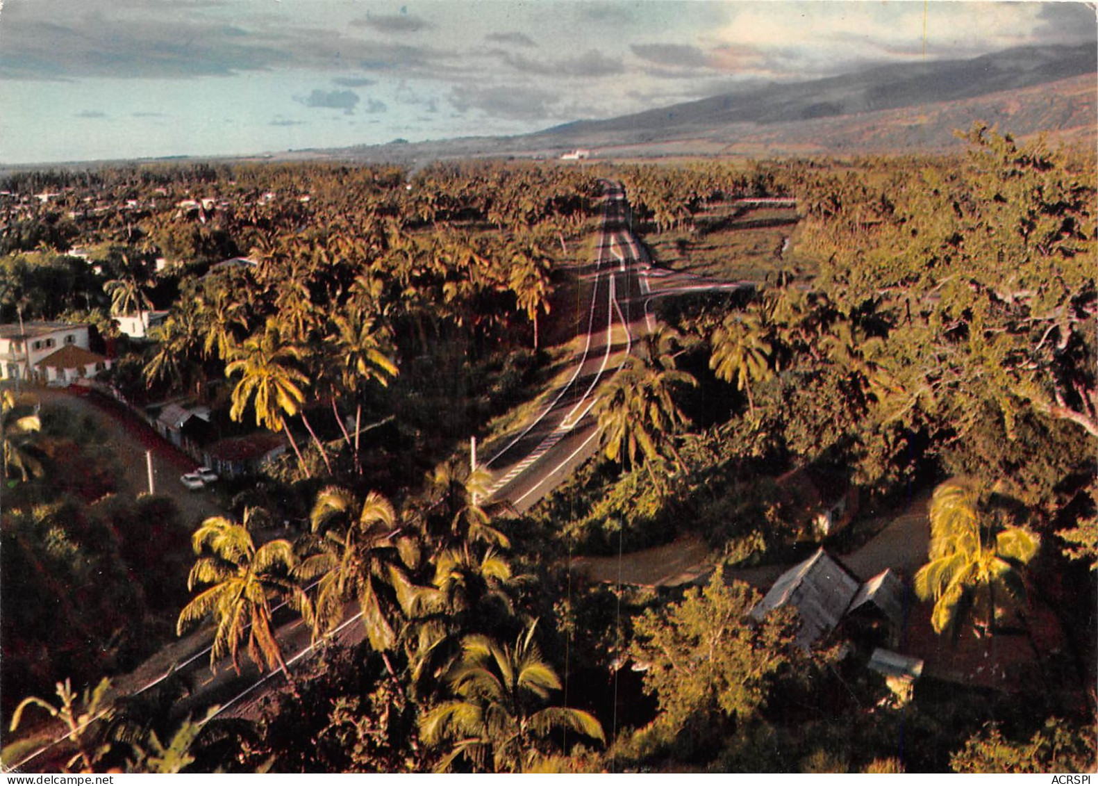 ILE DE LA REUNION ST PAUL Vu D Avion 8(scan Recto-verso) MA553 - Saint Paul