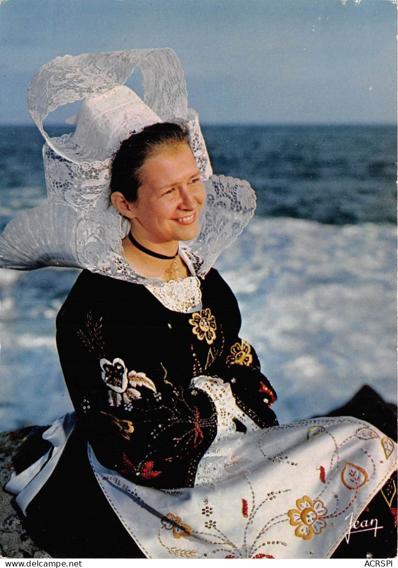 Jeune Fille En Costume De BANNALEC 10(scan Recto-verso) MA590 - Bannalec