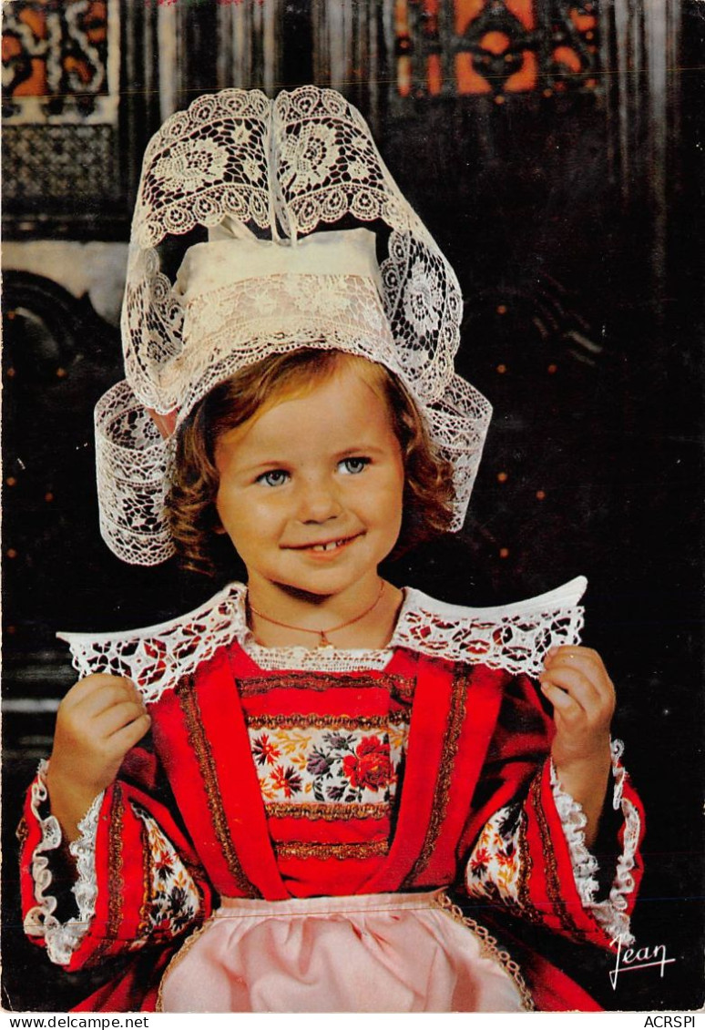 Petite Fille En Costume De FOUESNANT 18(scan Recto-verso) MA578 - Fouesnant