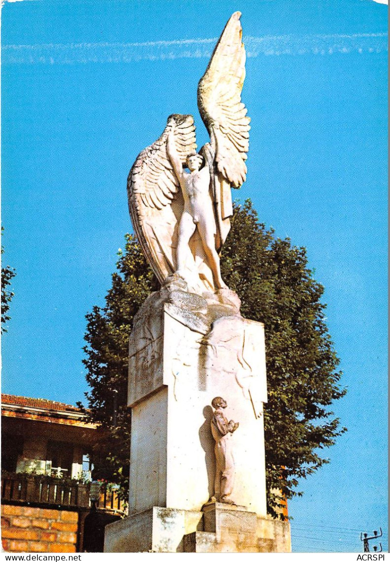 MURET Patrie Du Marechal Niel Et De Clement Ader Monument Clement Ader Pere De L Aviation 2(scan Recto-verso) MA595 - Muret