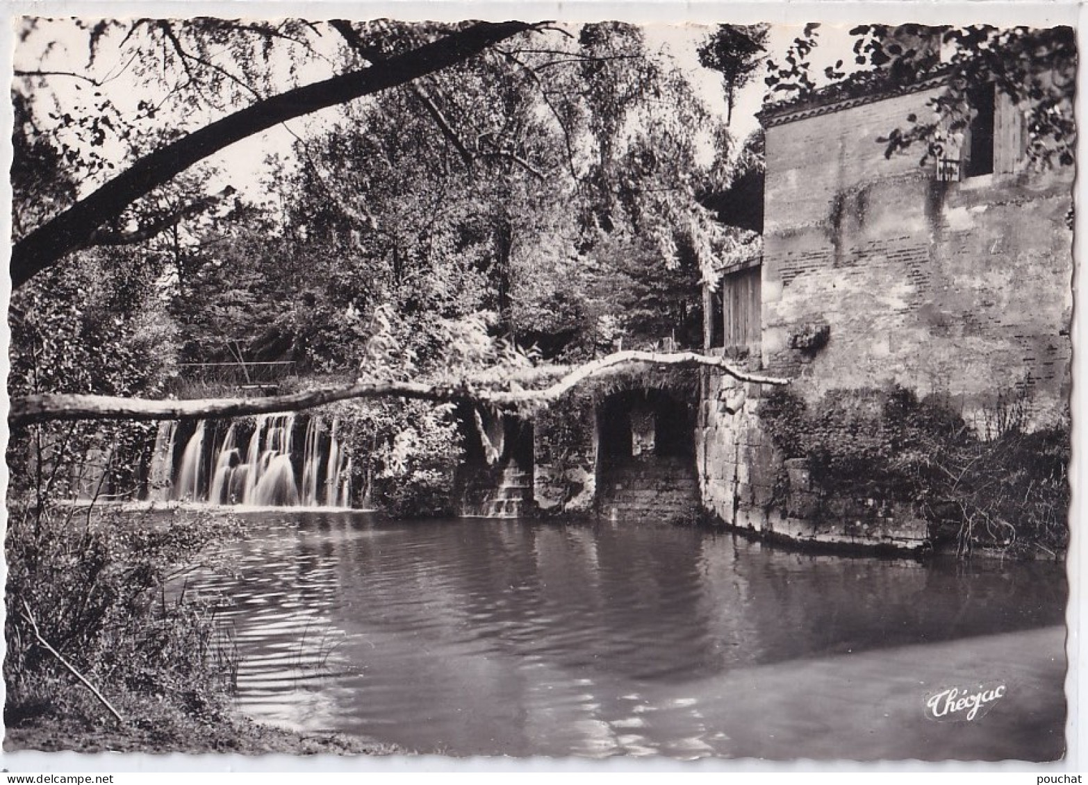 R11-47) TONNEINS - CHUTE D' EAU  ET MOULIN DE FAUILLET - ( 2 SCANS ) - Tonneins