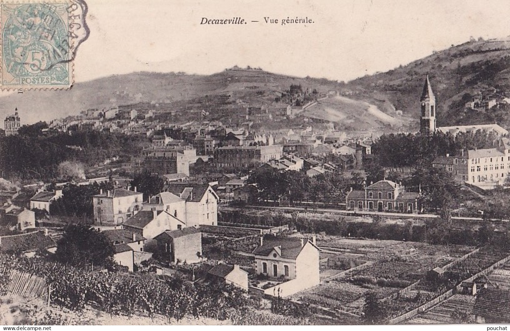 R23-12) DECAZEVILLE - VUE GENERALE - EN  1905 - Decazeville