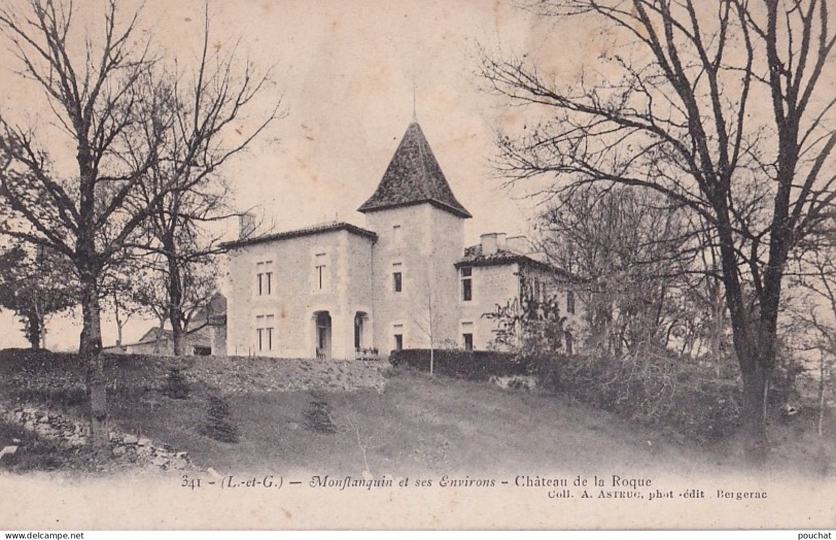 R29-47) MONFLANQUIN ET SES ENVIRONS - CHATEAU DE LA ROQUE - ( 2 SCANS )  - Monflanquin