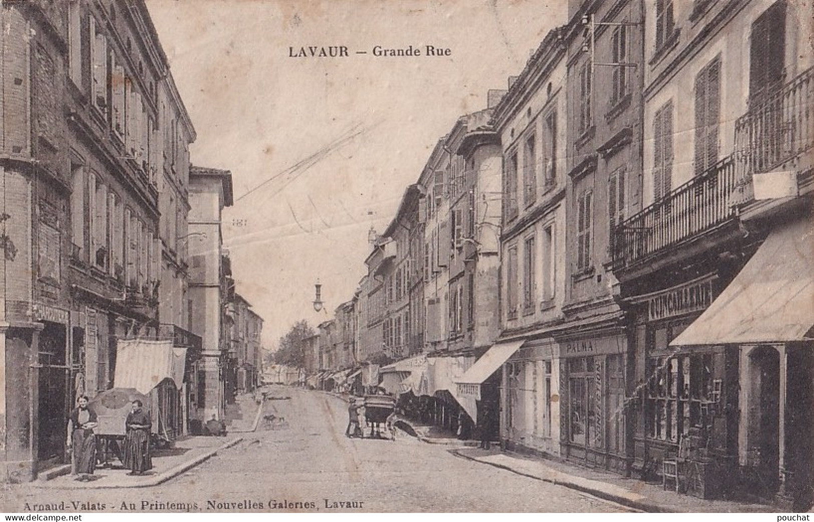 R31-81) LAVAUR - LA GRANDE RUE  - ( 2 SCANS ) - Lavaur