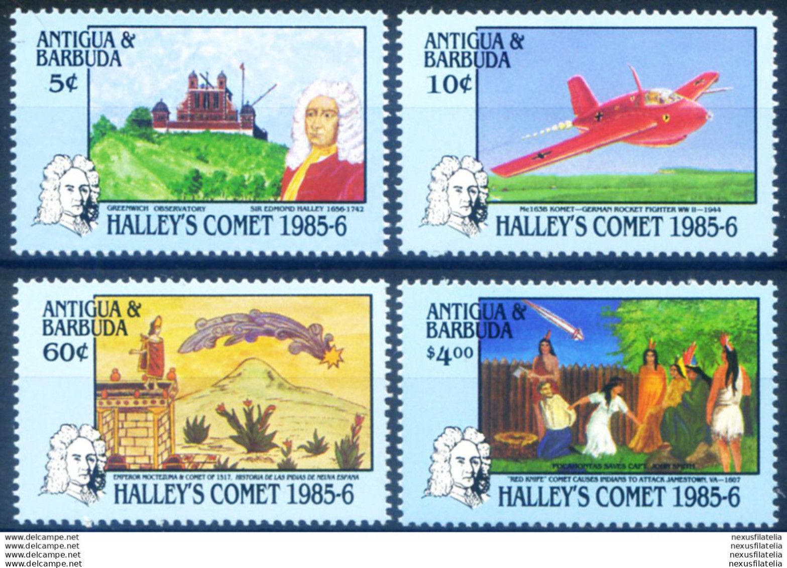 Cometa Di Halley 1986. - Antigua And Barbuda (1981-...)