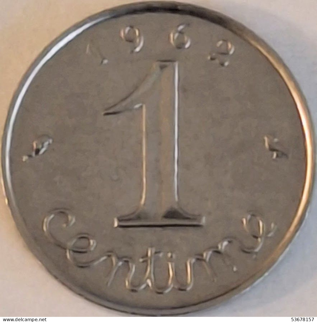 France - Centime 1962, KM# 928 (#4171) - 1 Centime