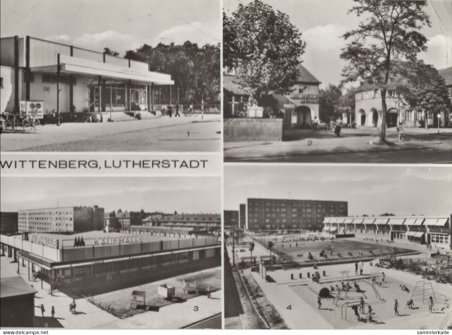 121803 - Wittenberg, Lutherstadt - 4 Bilder - Wittenberg