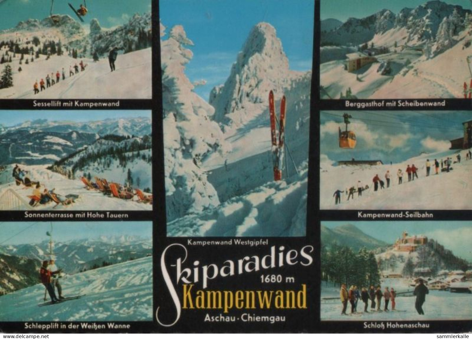 65058 - Kampenwand - Skiparadies - 1963 - Chiemgauer Alpen
