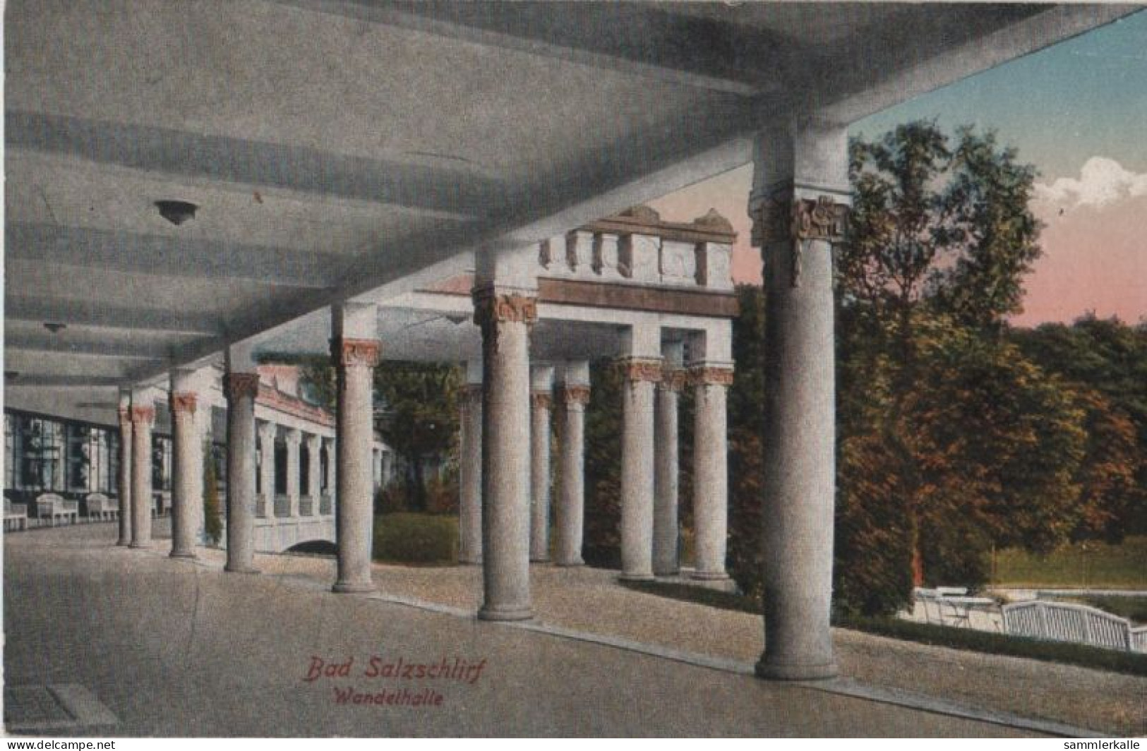 94518 - Bad Salzschlirf - Wandelhalle - 1924 - Fulda