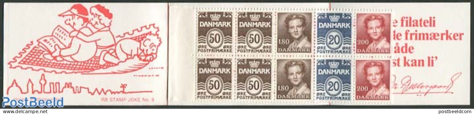 Denmark 1982 Definitives Booklet (H24 On Cover), Mint NH, Stamp Booklets - Ungebraucht