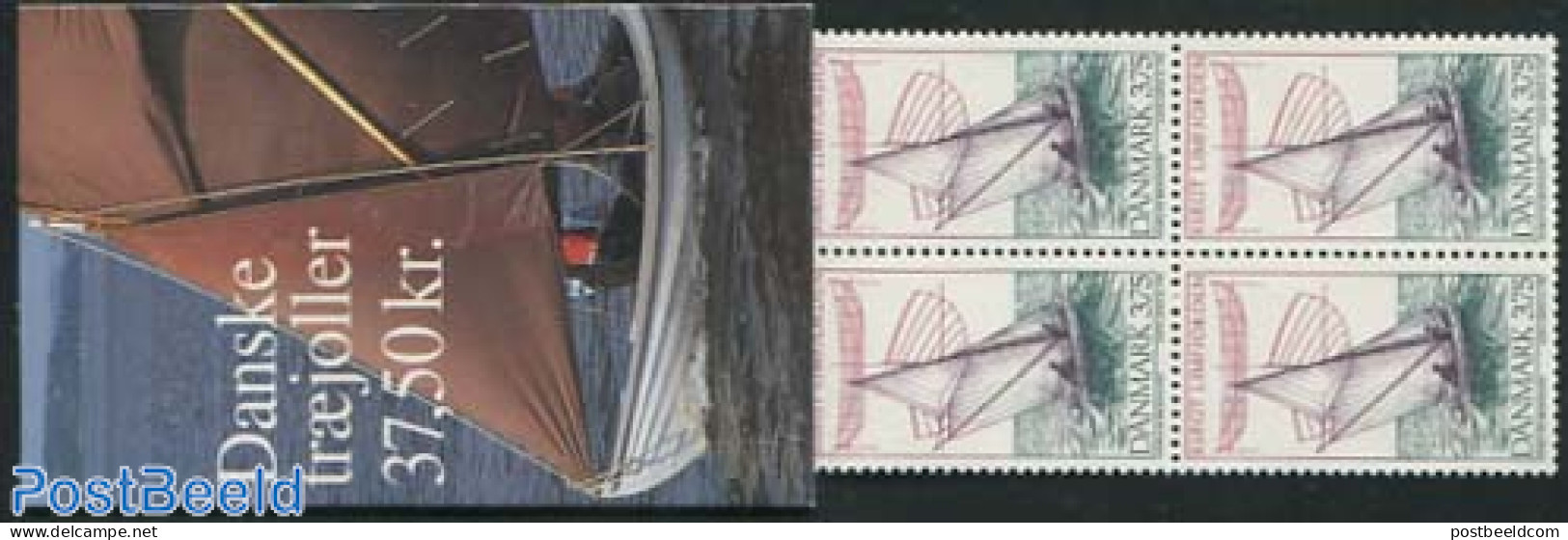 Denmark 1996 Ships Booklet, Mint NH, Transport - Stamp Booklets - Ships And Boats - Ongebruikt