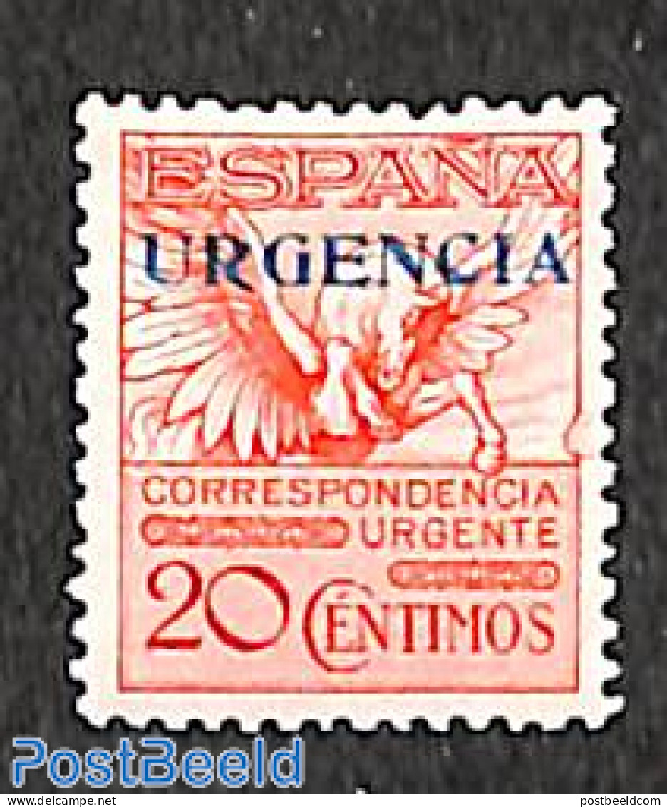 Spain 1930 UGENCIA Overprint 1v, Mint NH - Unused Stamps