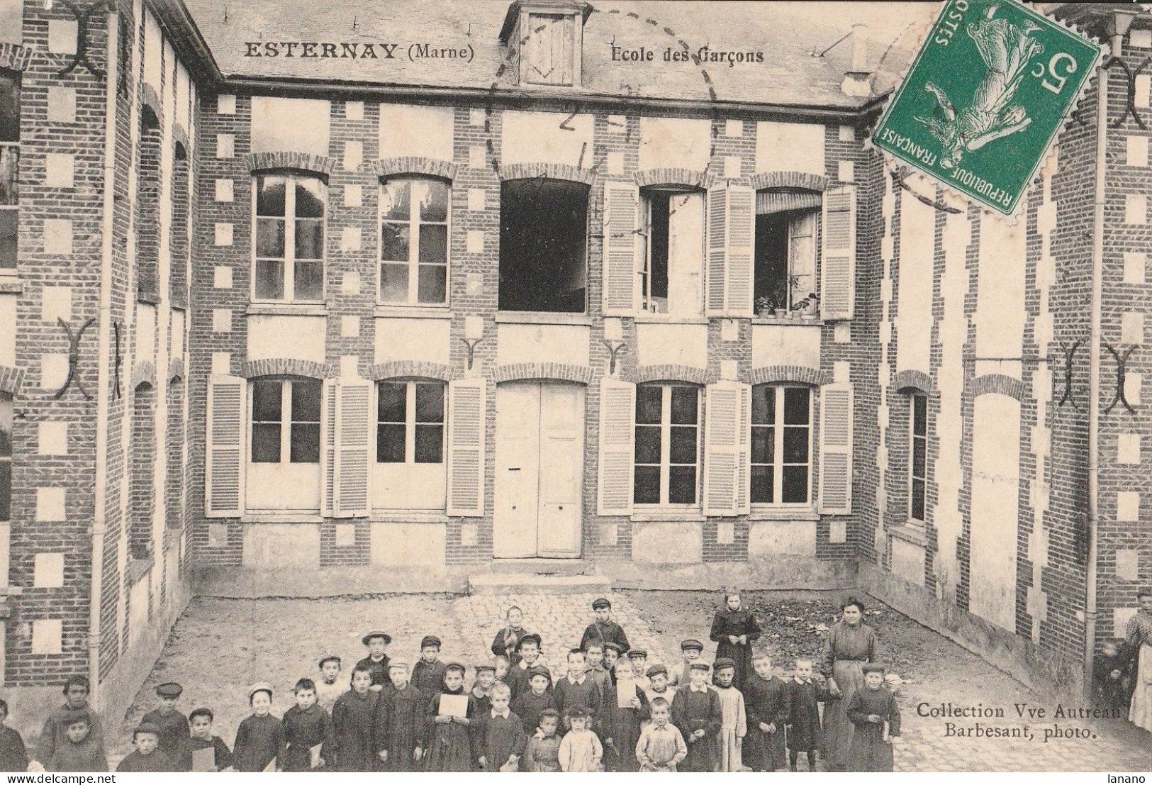 51 ESTERNAY Ecole Des Garçons - Esternay