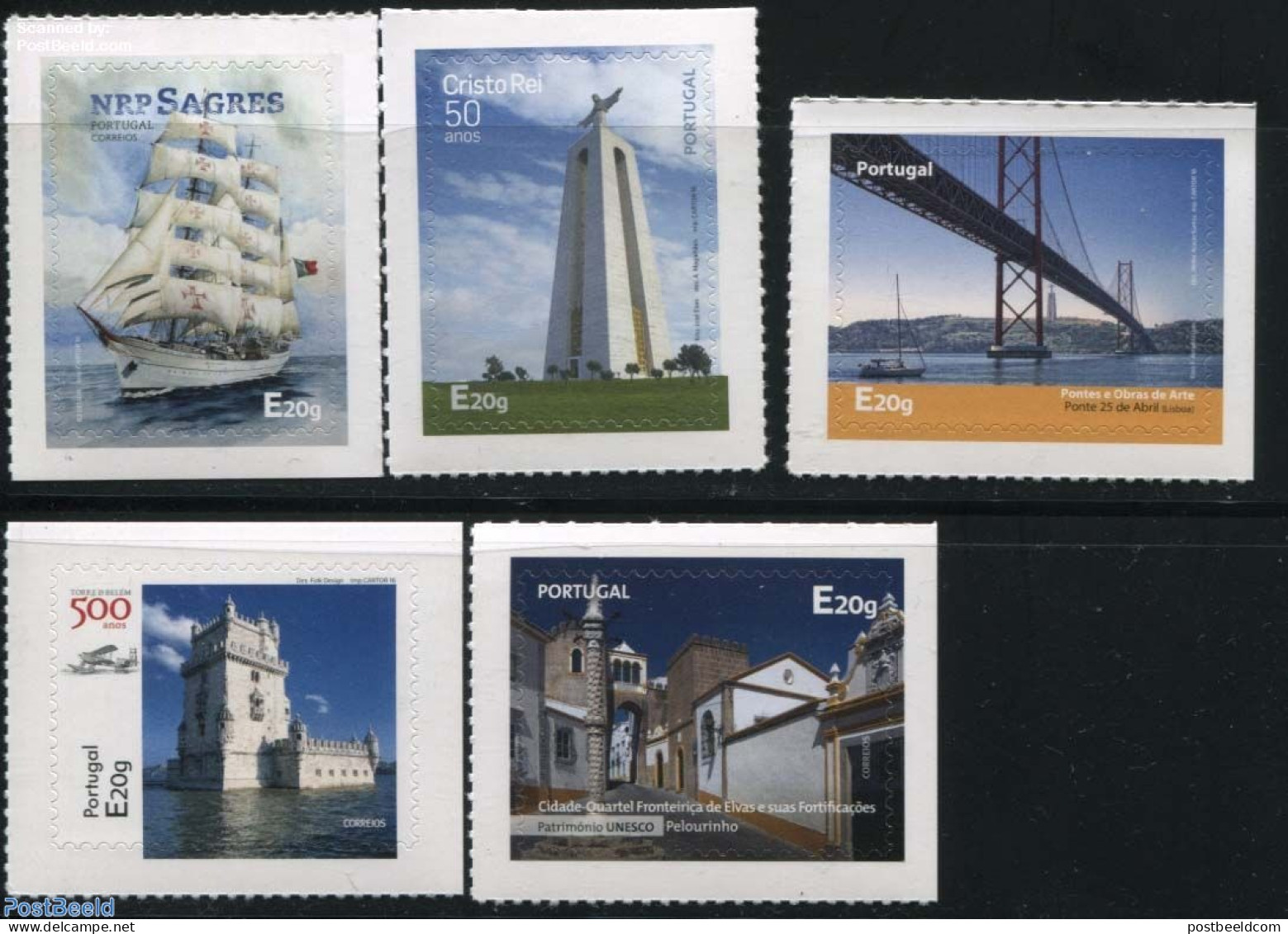 Portugal 2016 Reprints With Year 2016 5v S-a, Mint NH, History - Religion - Sport - Transport - World Heritage - Relig.. - Unused Stamps