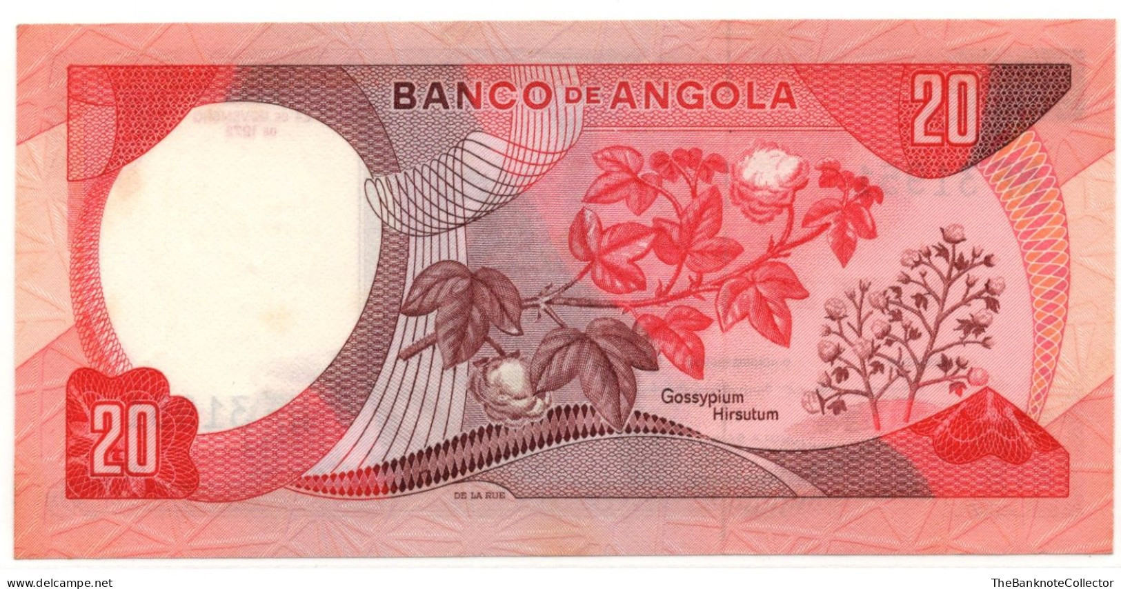 ANGOLA 20 Escudos 1972 P-99 UNC - Angola