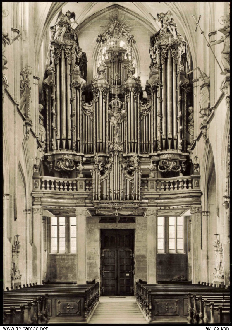 Ansichtskarte Salem Münster, Innenansicht, Orgel 1960 - Salem